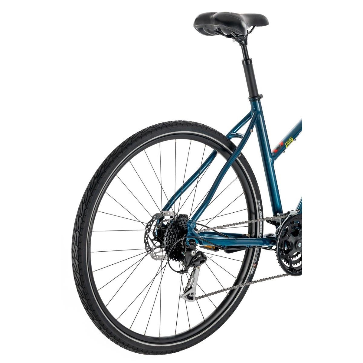 Merida Crossway 100 Hybrid Bike Teal/Silver