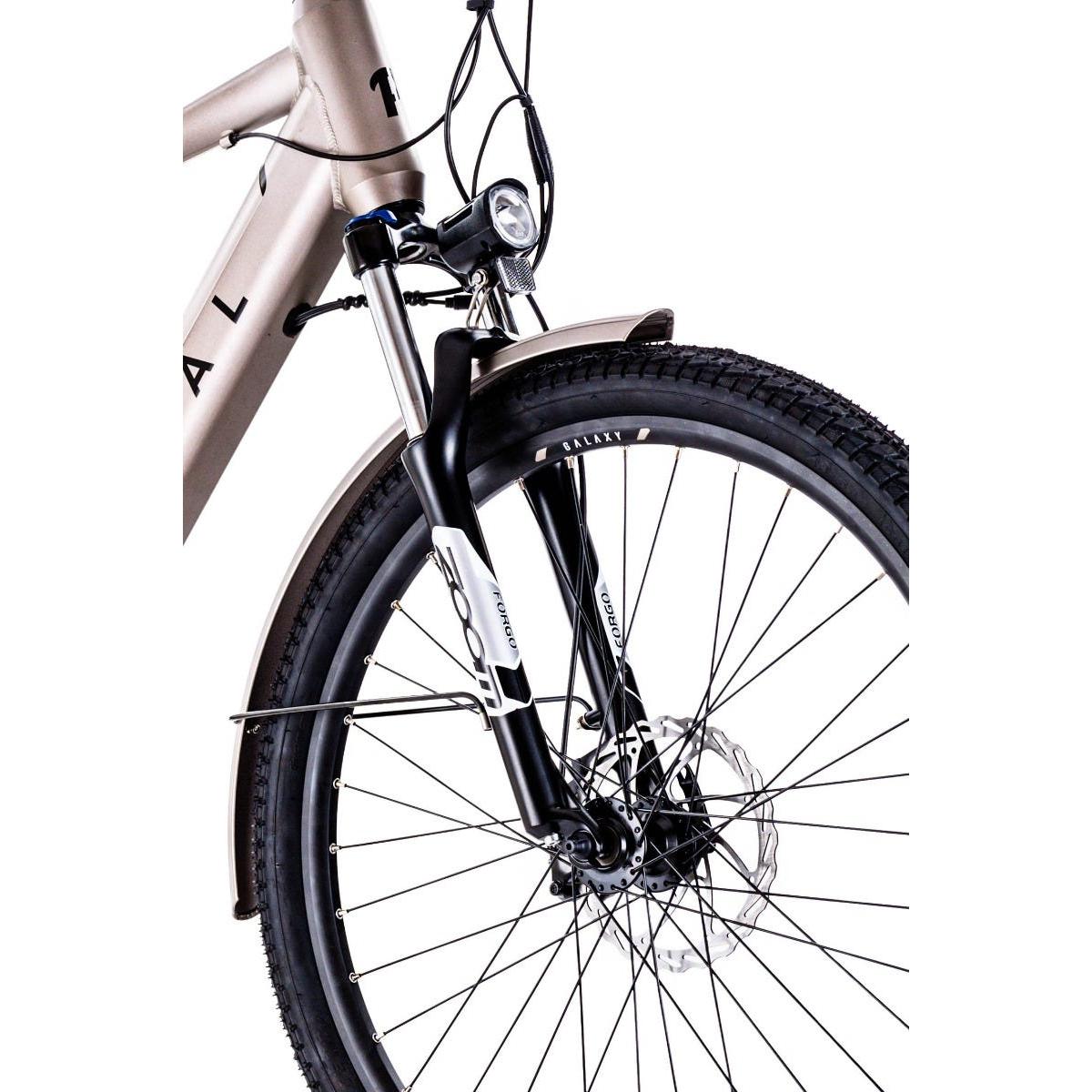 Pedal Galaxy Electric Hybrid Bike Silver