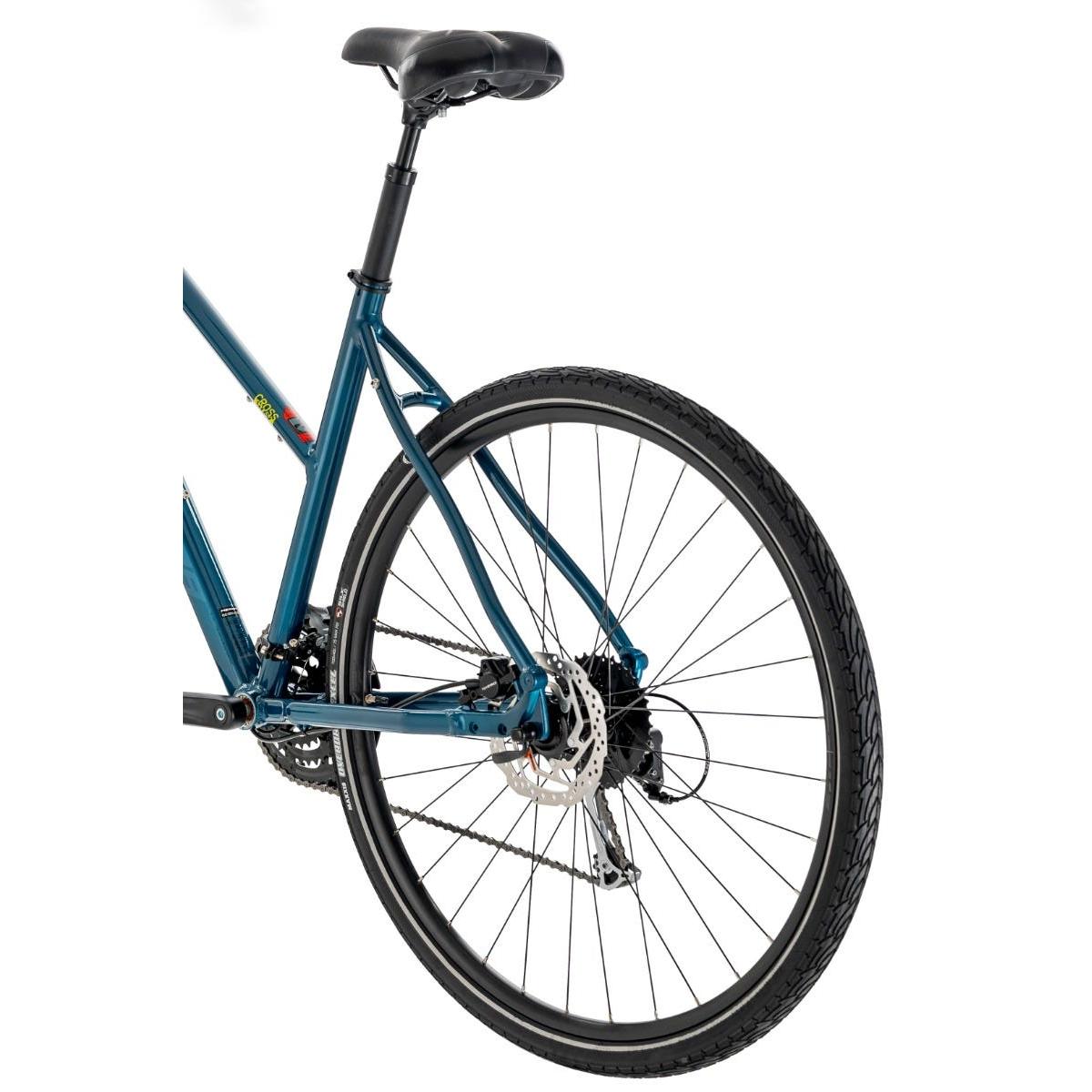 Merida Crossway 100 Hybrid Bike Teal/Silver
