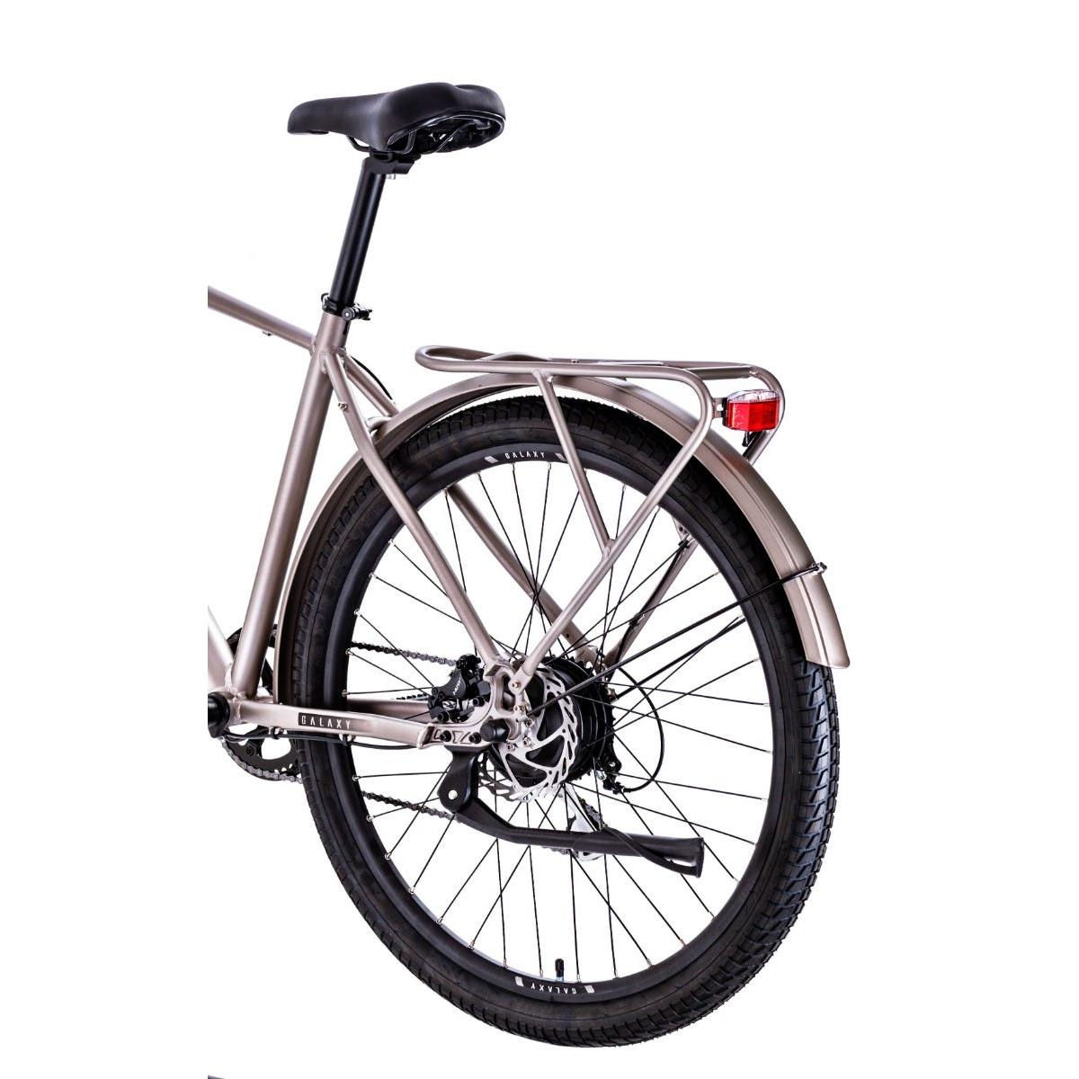 Pedal Galaxy Electric Hybrid Bike Silver