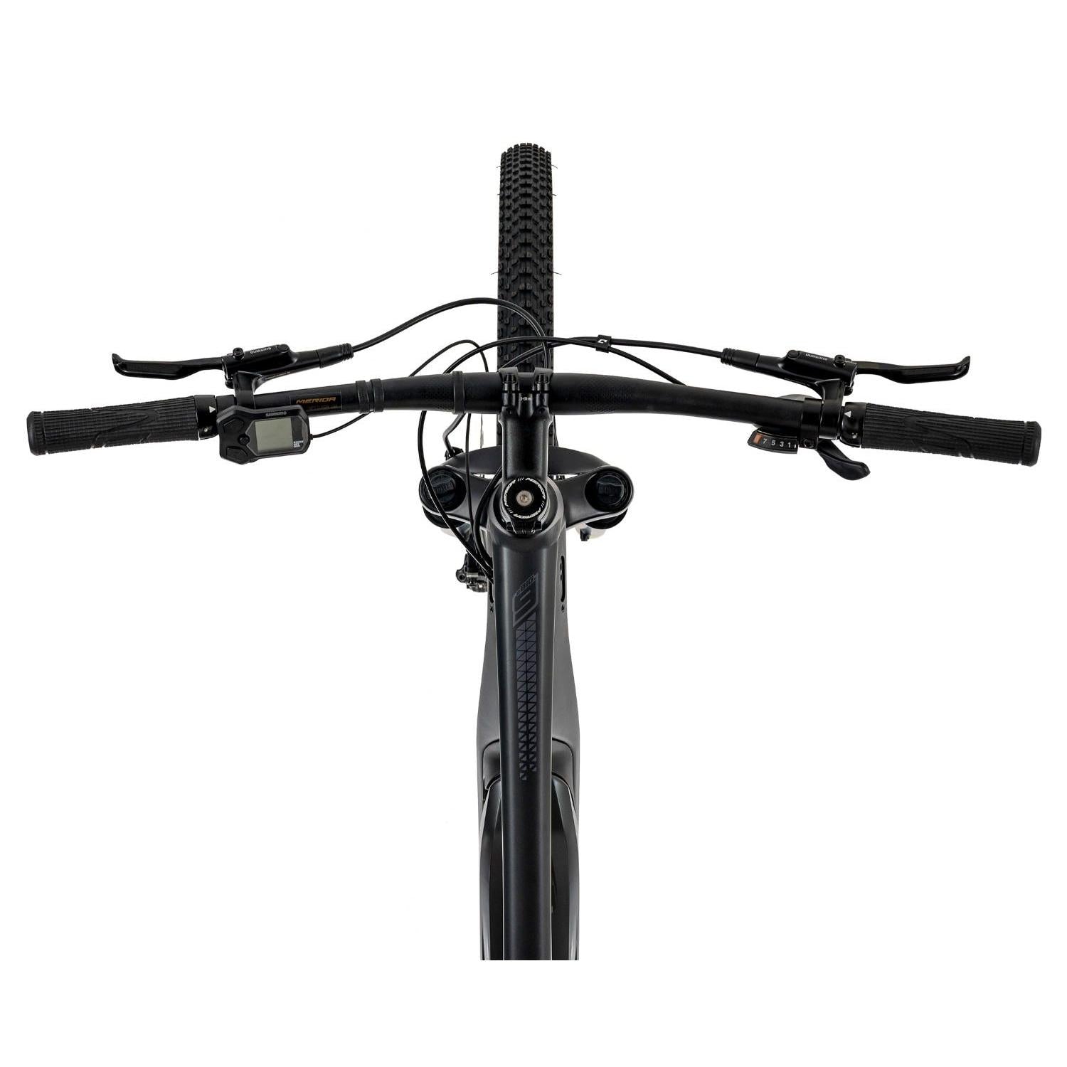 Merida eBig Nine 300SE 504Wh Electric Mountain Bike Matt Black/Dark Silver