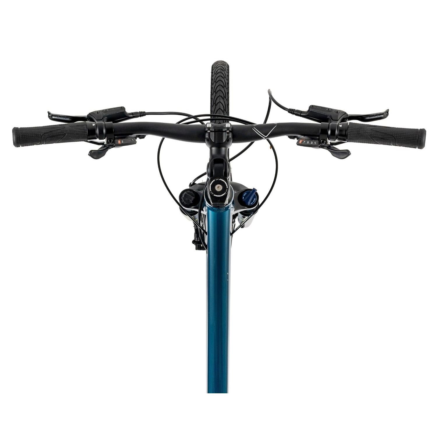 Merida Crossway 100 Hybrid Bike Teal/Silver