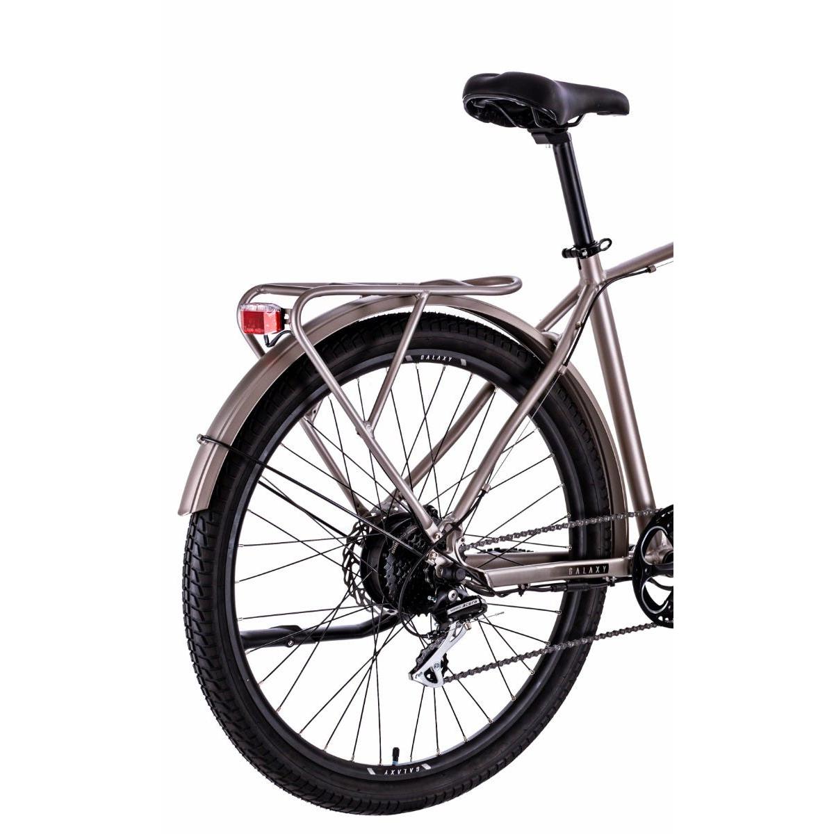 Pedal Galaxy Electric Hybrid Bike Silver