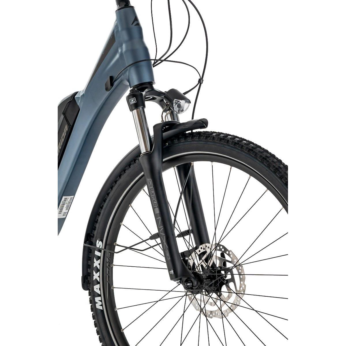 Merida eSpresso CC 400 SE EQ 504Wh Electric Hybrid Bike Silk Blue Steel/Black