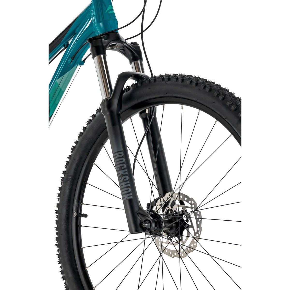 Merida Matts 7.60 Mountain Bike Glossy Teal/Silver-Green/Black