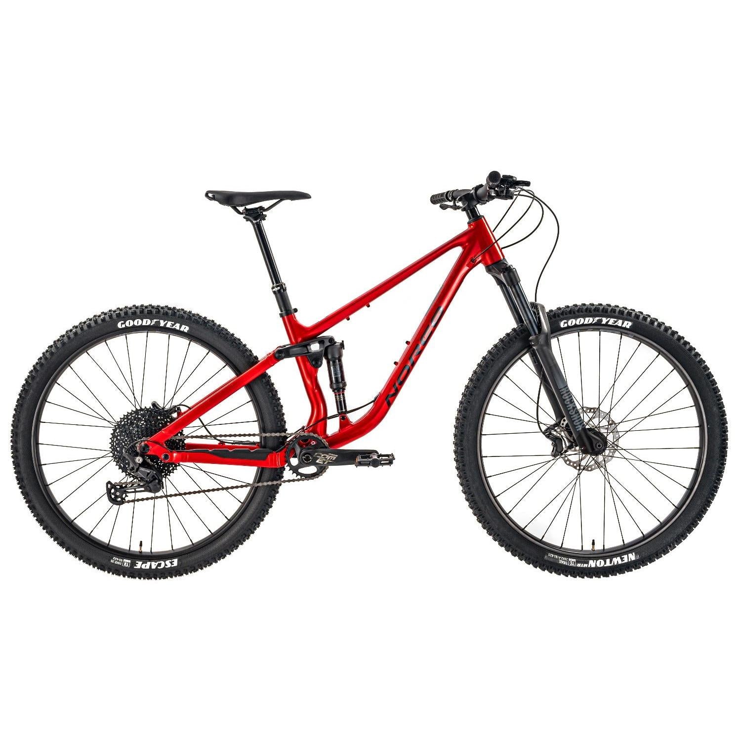 Norco Fluid FS 4 Dual Suspension Mountain Bike Red/Black