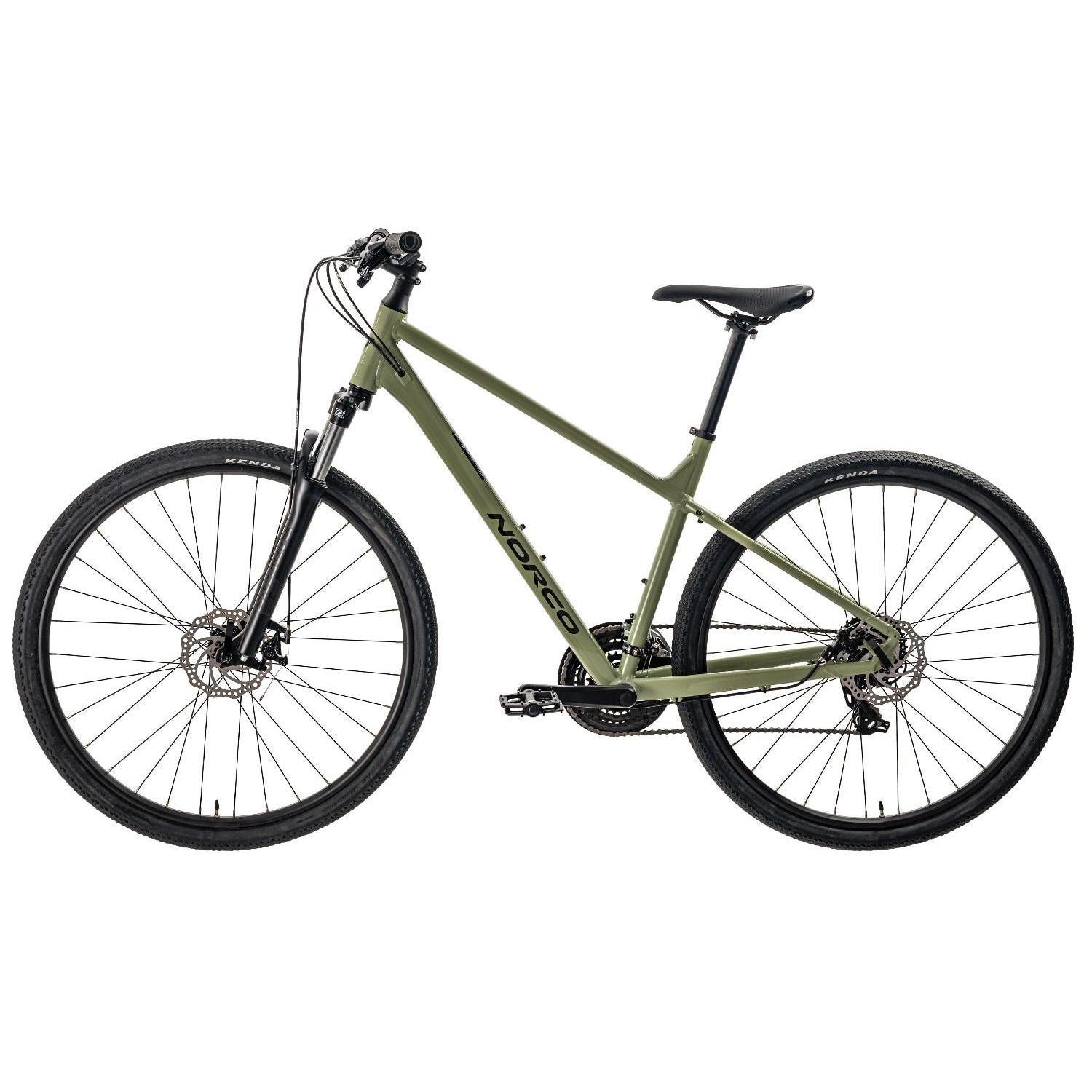 Norco XFR 3 Hybrid Bike Green/Black