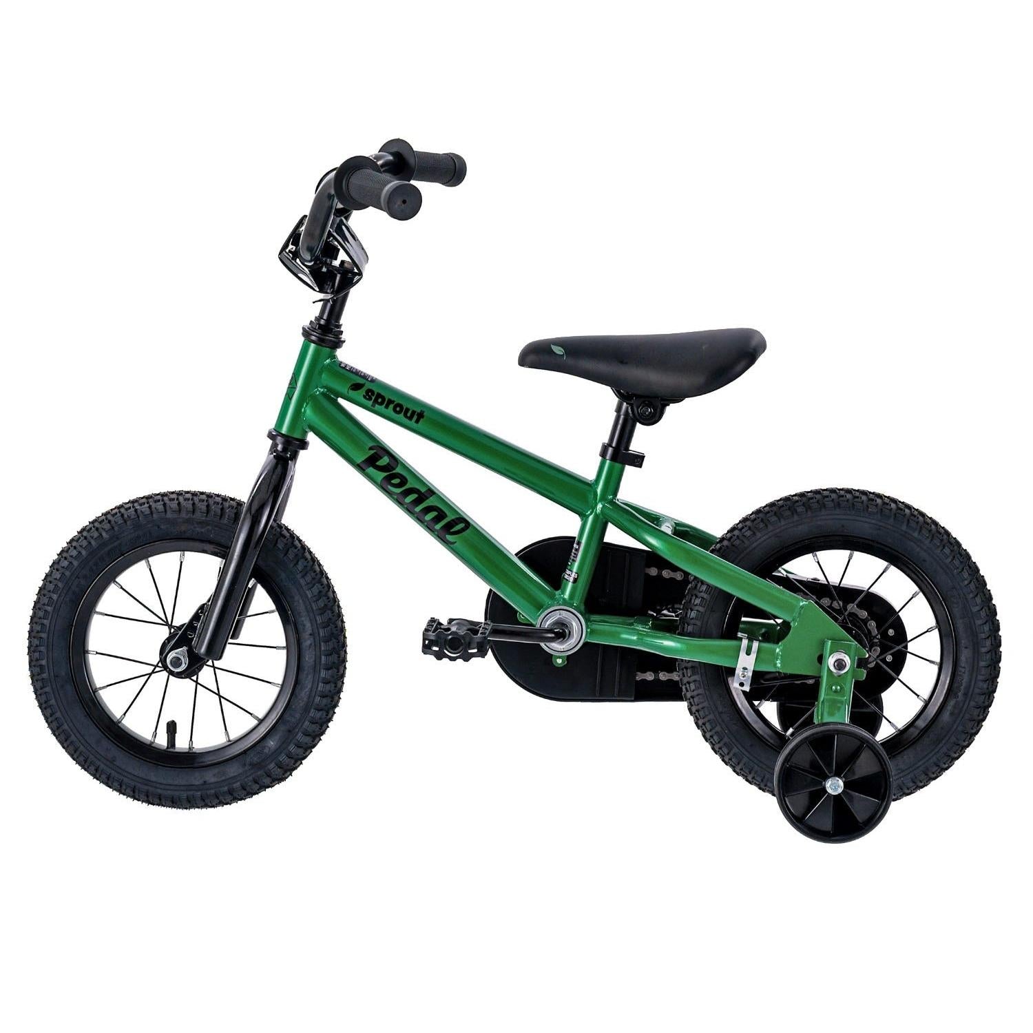 Pedal Sprout Steel Kids bike Green/Black