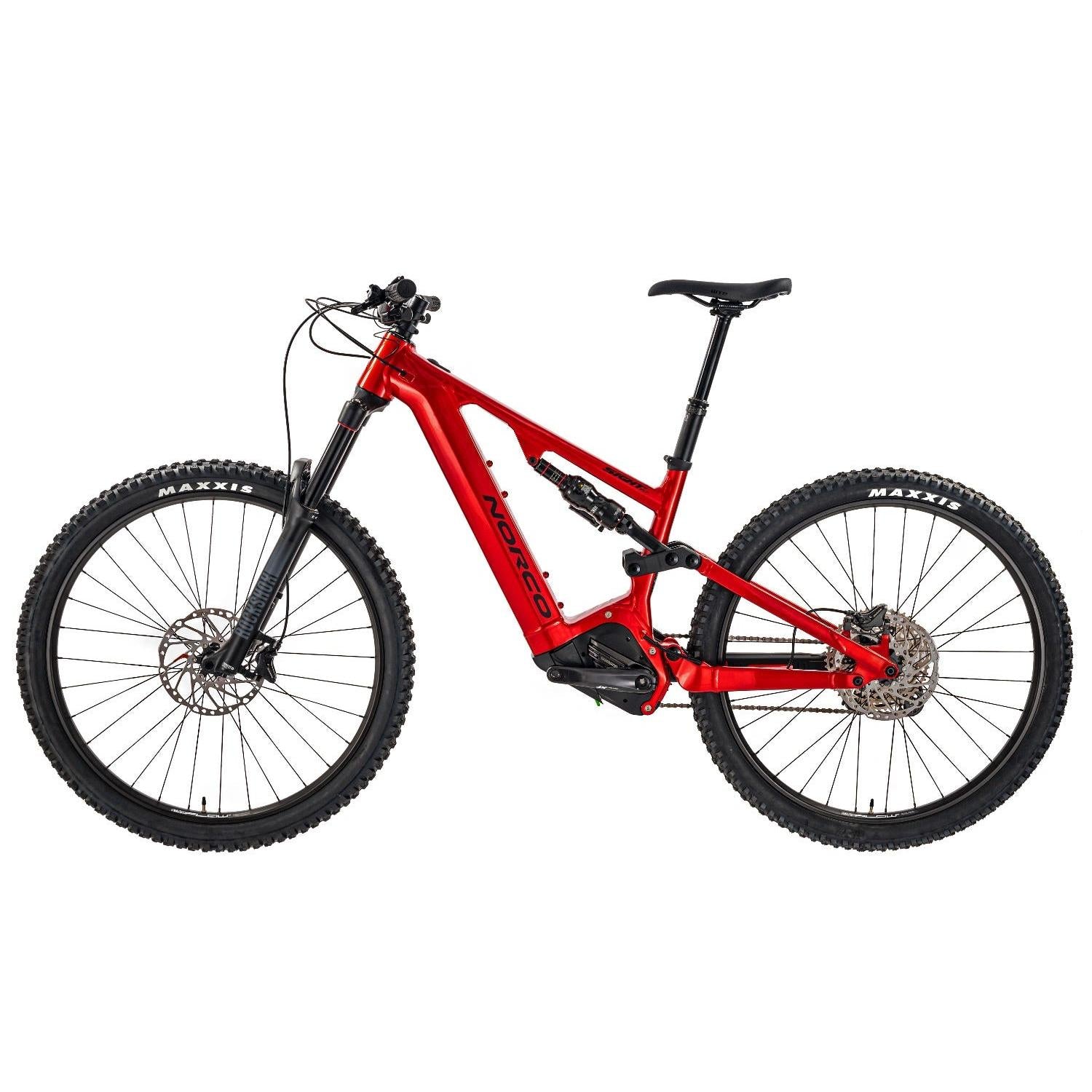 Norco Sight VLT A2 Electric Dual Suspension Mountain Bike Red/Black