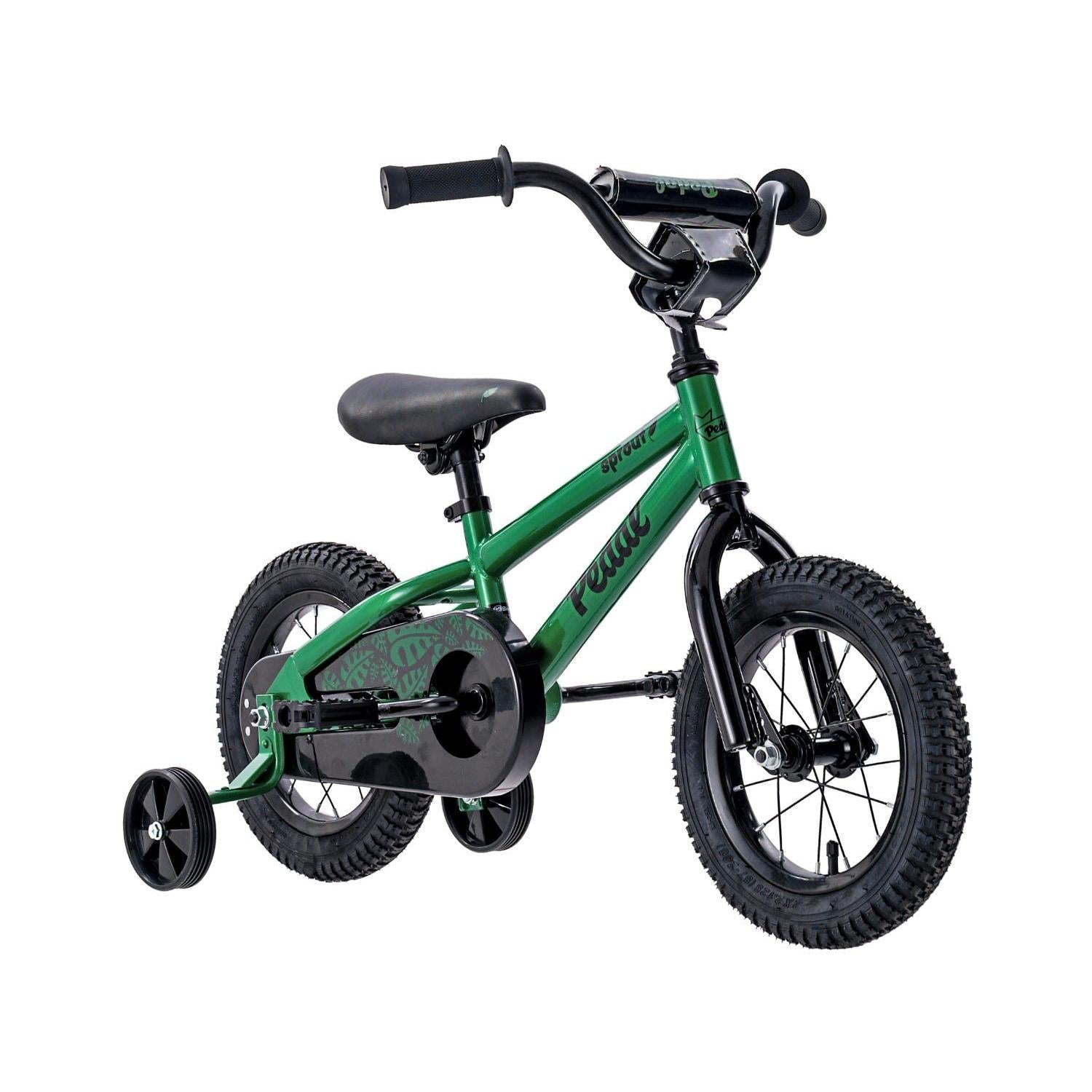 Pedal Sprout Steel Kids bike Green/Black