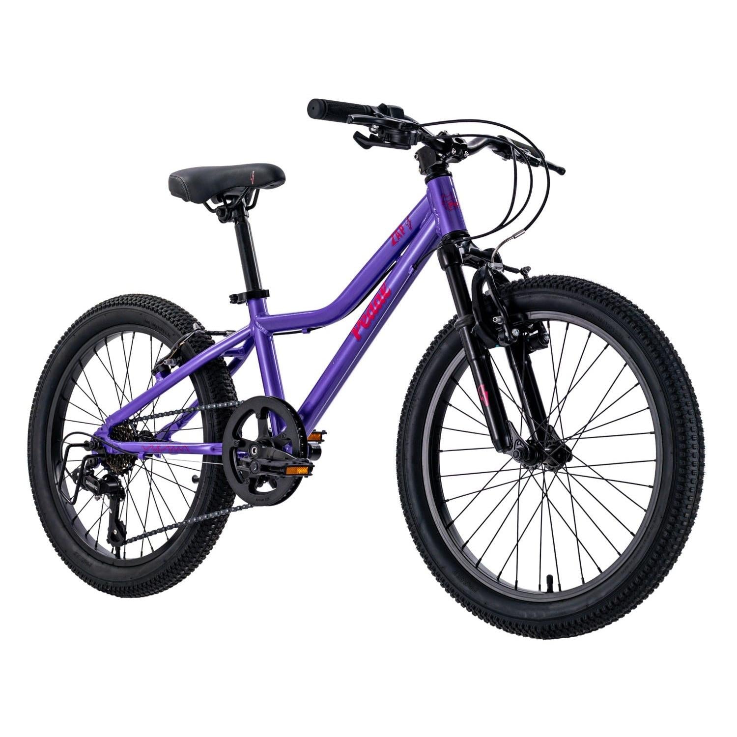 Pedal Zap 20'' Kids Bike Purple/Pink