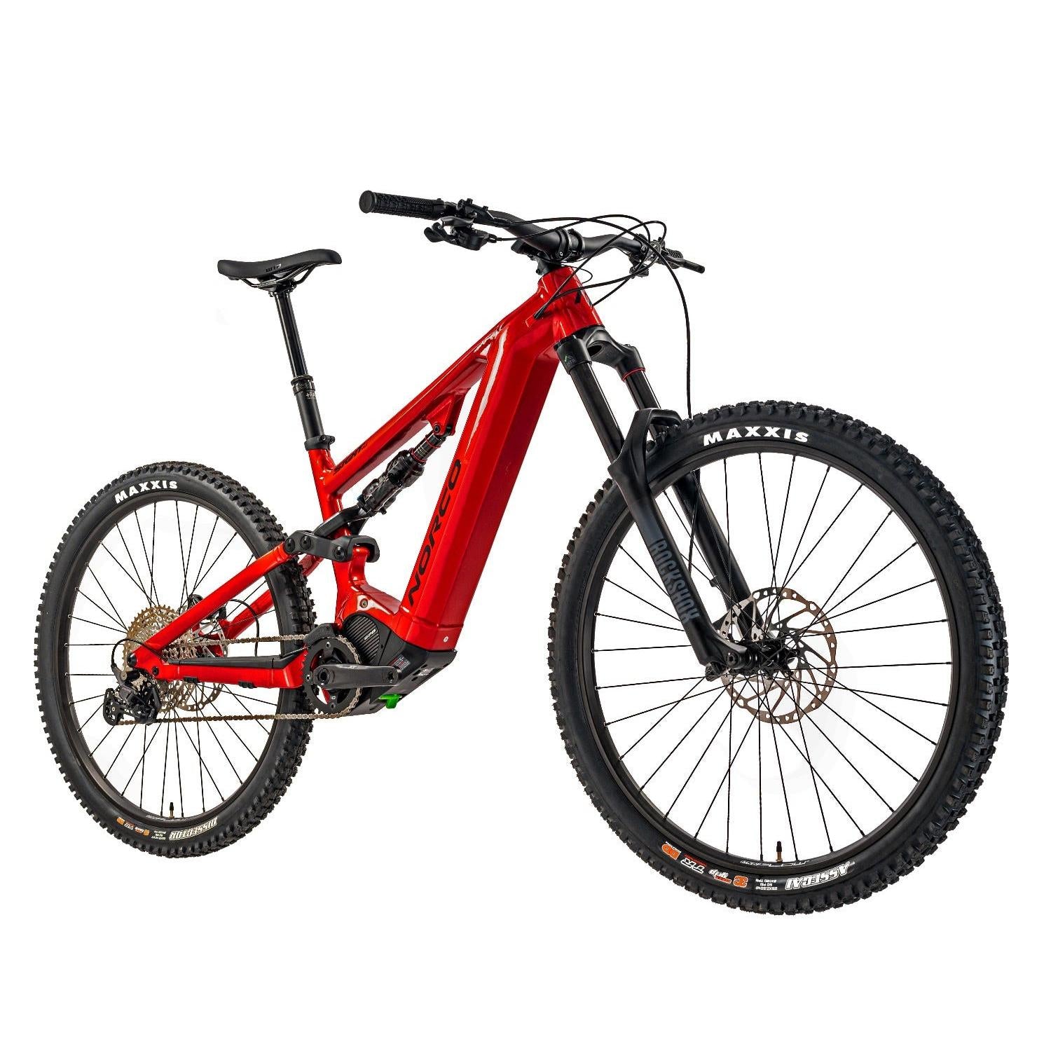 Norco Sight VLT A2 Electric Dual Suspension Mountain Bike Red/Black