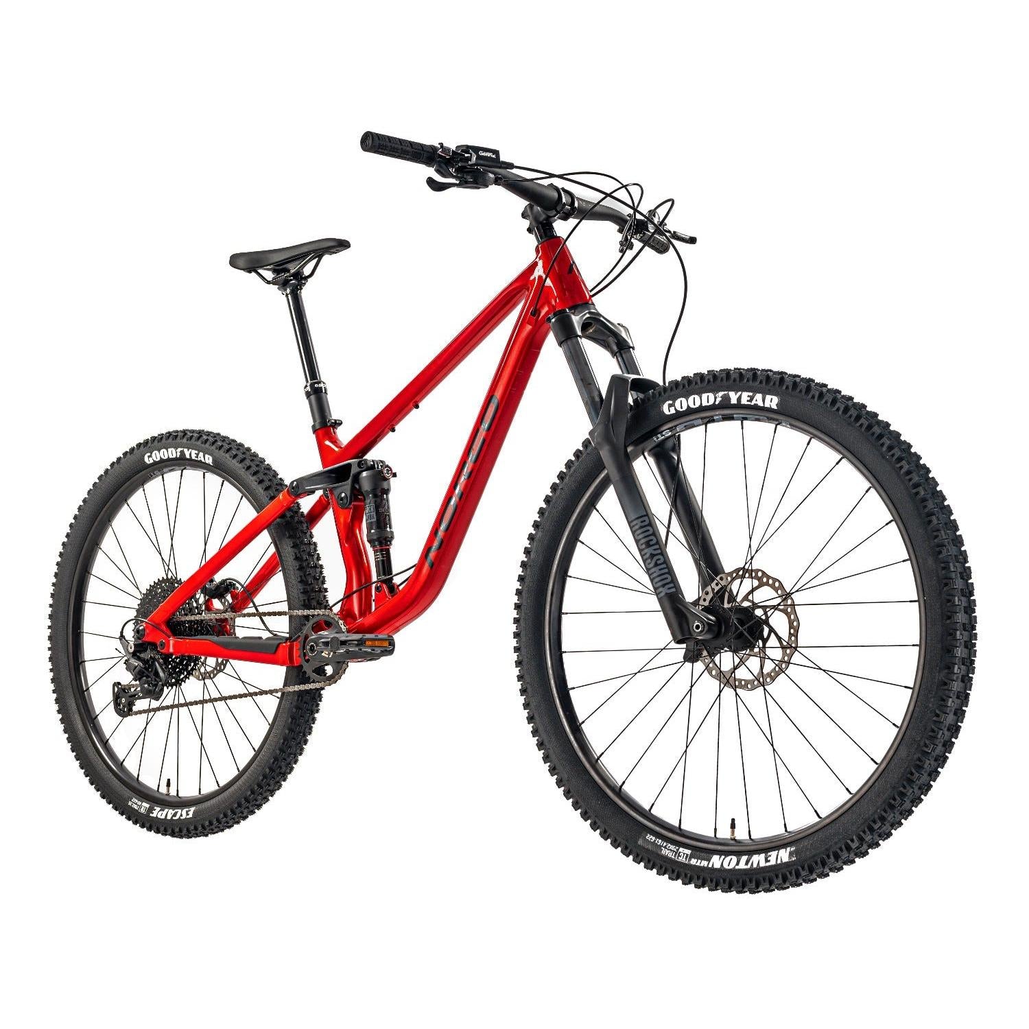 Norco Fluid FS 4 Dual Suspension Mountain Bike Red/Black