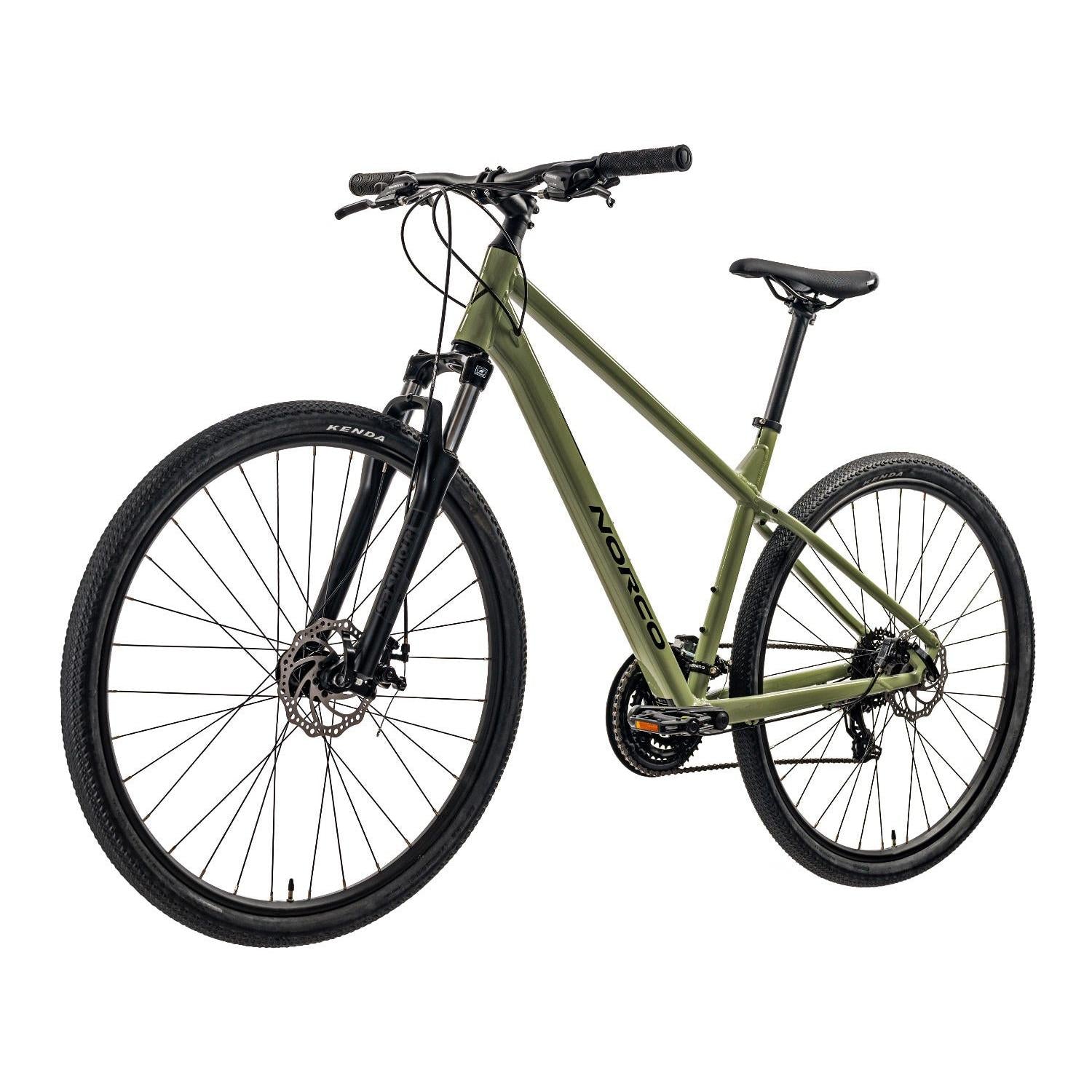 Norco XFR 3 Hybrid Bike Green/Black