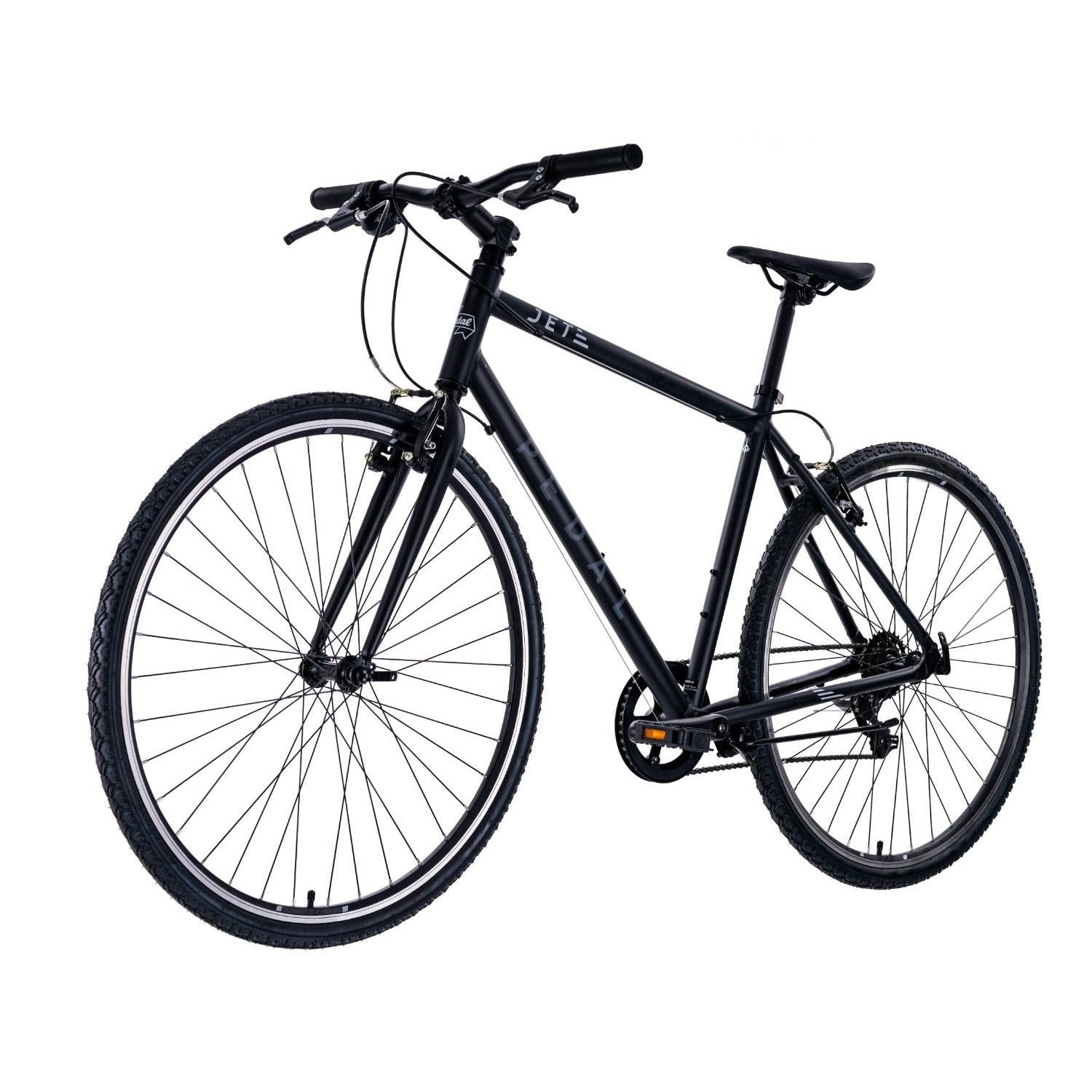 Pedal Jet 2 Trigger Flat Bar Road Bike Black