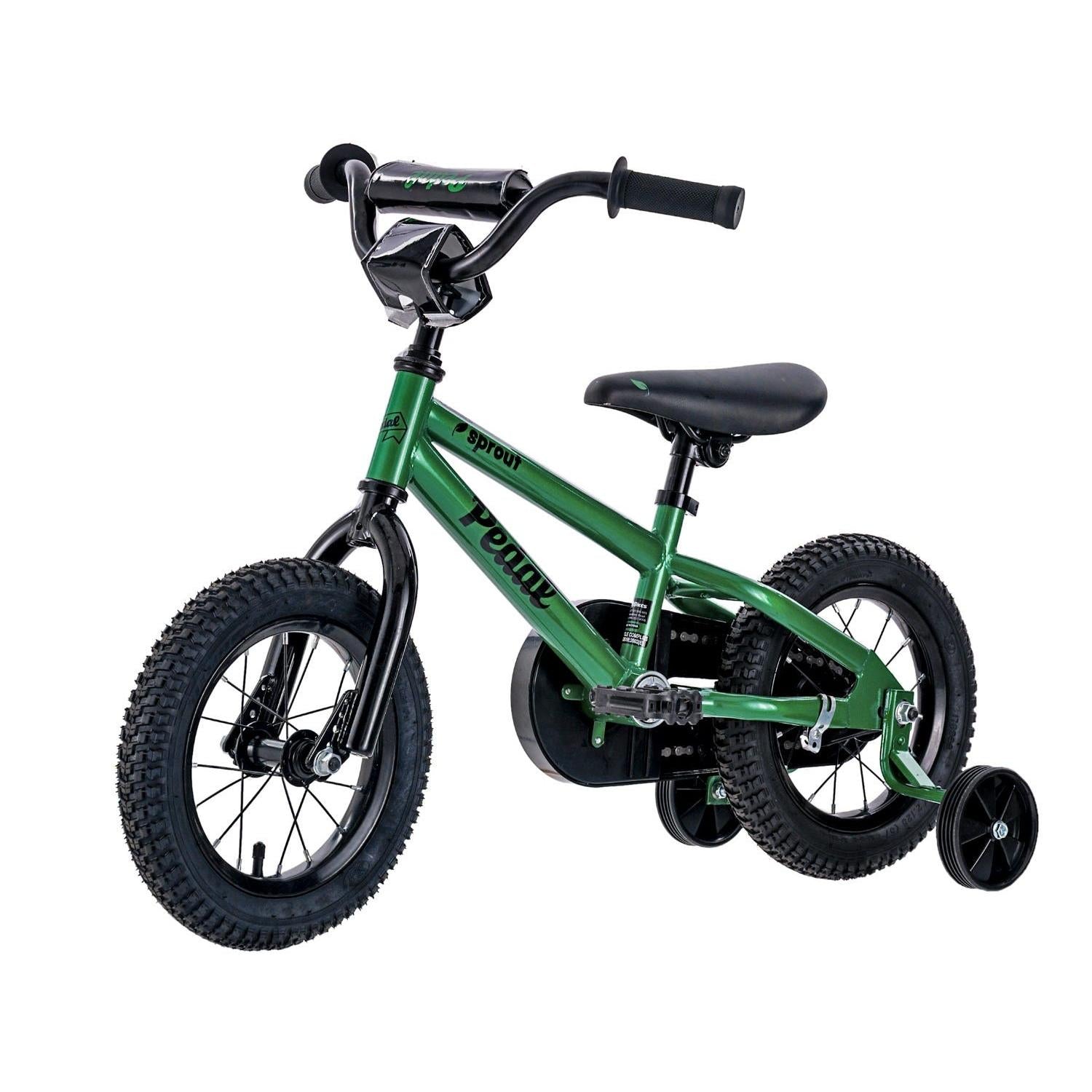 Pedal Sprout Steel Kids bike Green/Black