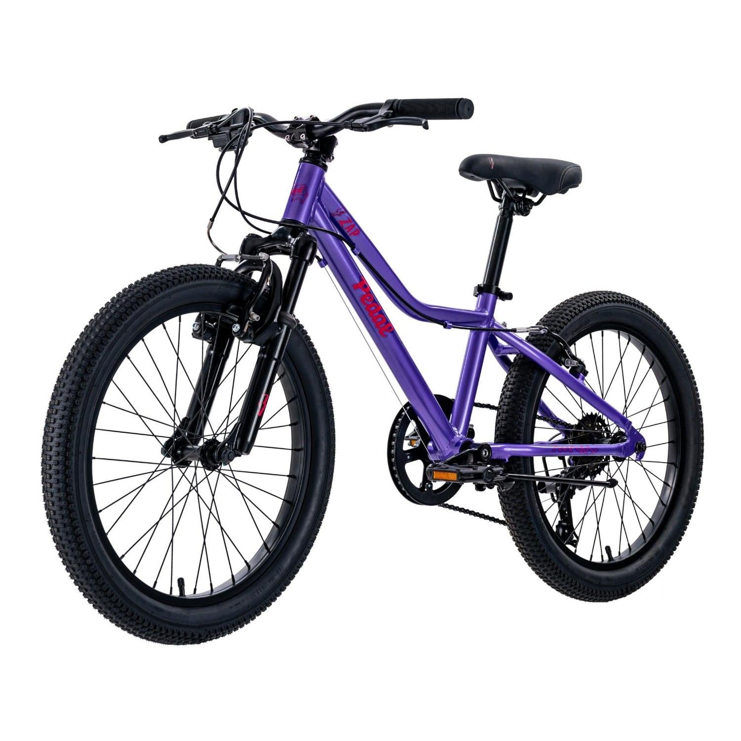 Pedal Zap 20'' Kids Bike Purple/Pink