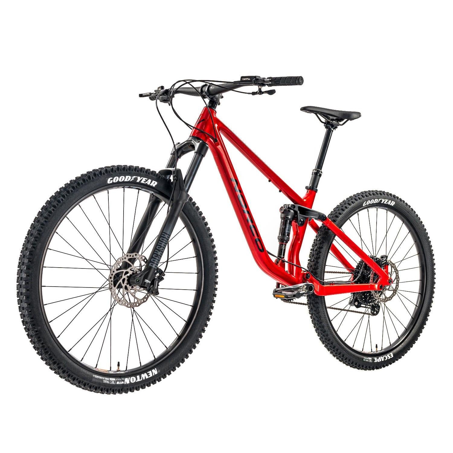 Norco Fluid FS 4 Dual Suspension Mountain Bike Red/Black