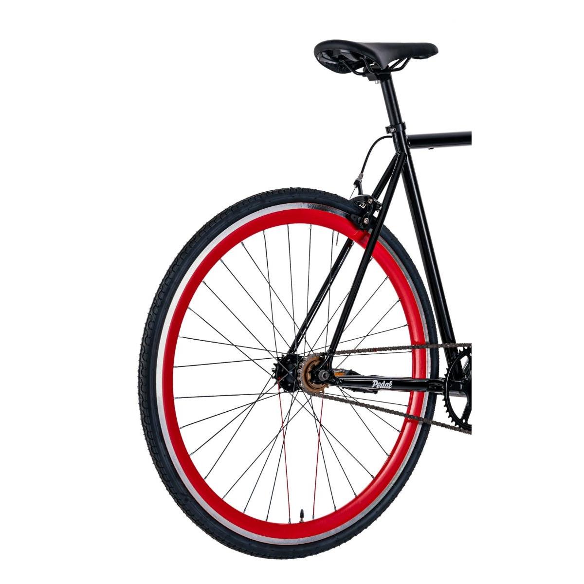 Pedal Messenger Tokyo Fixie Bike Black