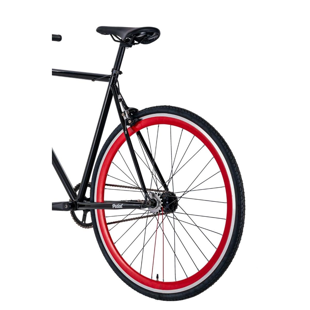 Pedal Messenger Tokyo Fixie Bike Black