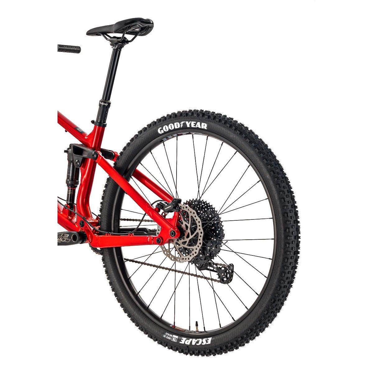 Norco Fluid FS 4 Dual Suspension Mountain Bike Red/Black