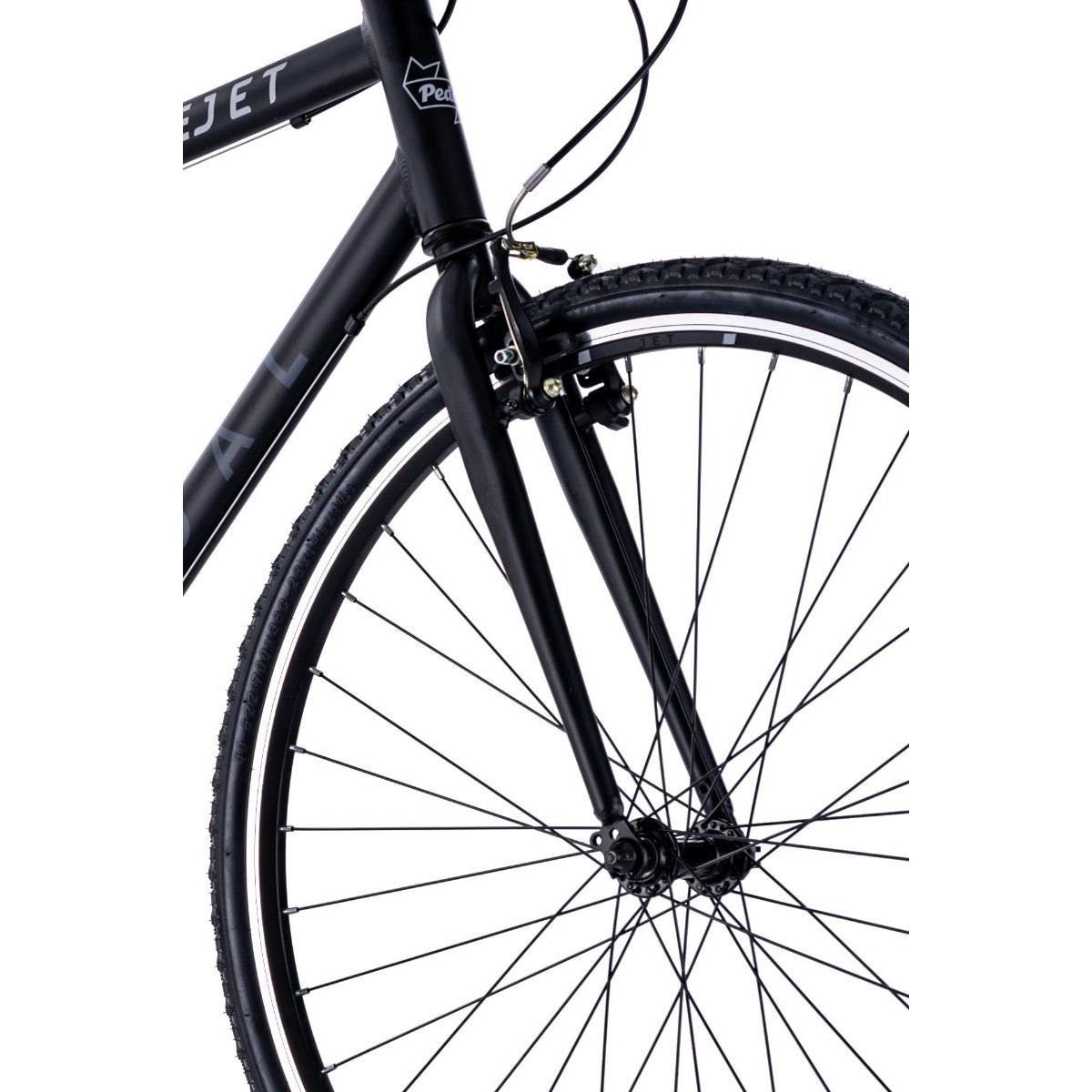 Pedal Jet 2 Trigger Flat Bar Road Bike Black
