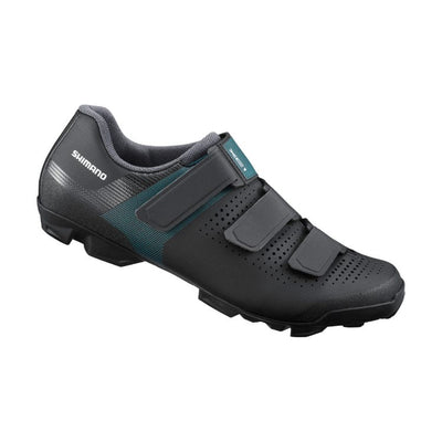 Shimano XC100 Womens MTB Shoes Black/Teal 2022