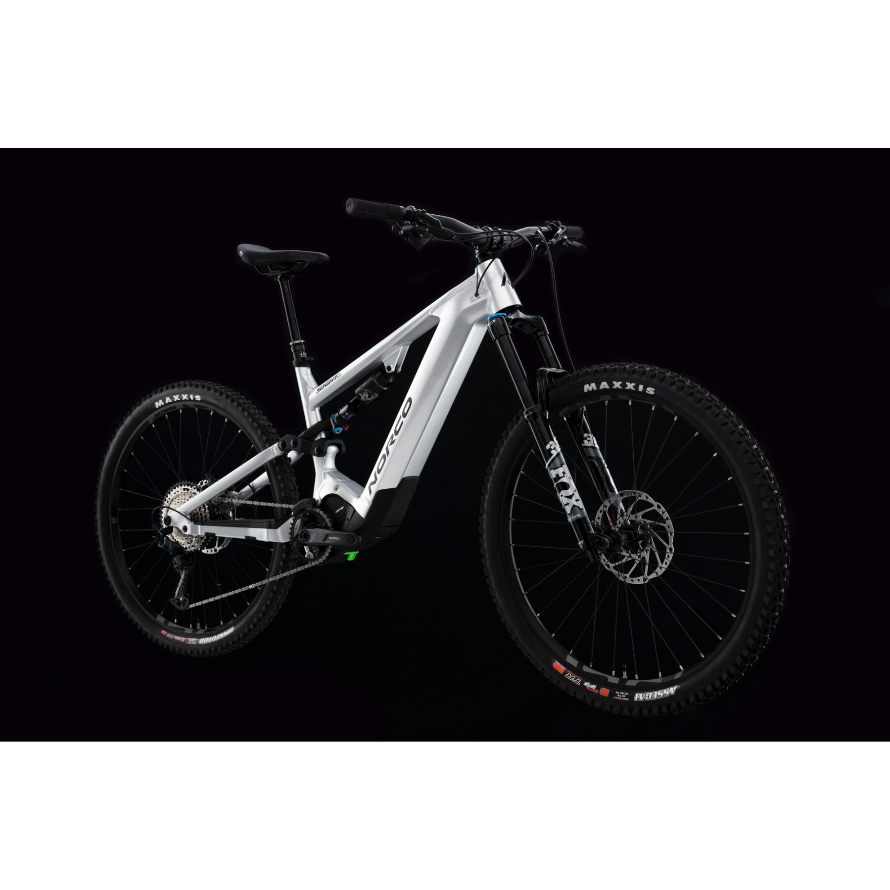 Norco Sight VLT A1 Electric Dual Suspension Mountain Bike Silver/Black