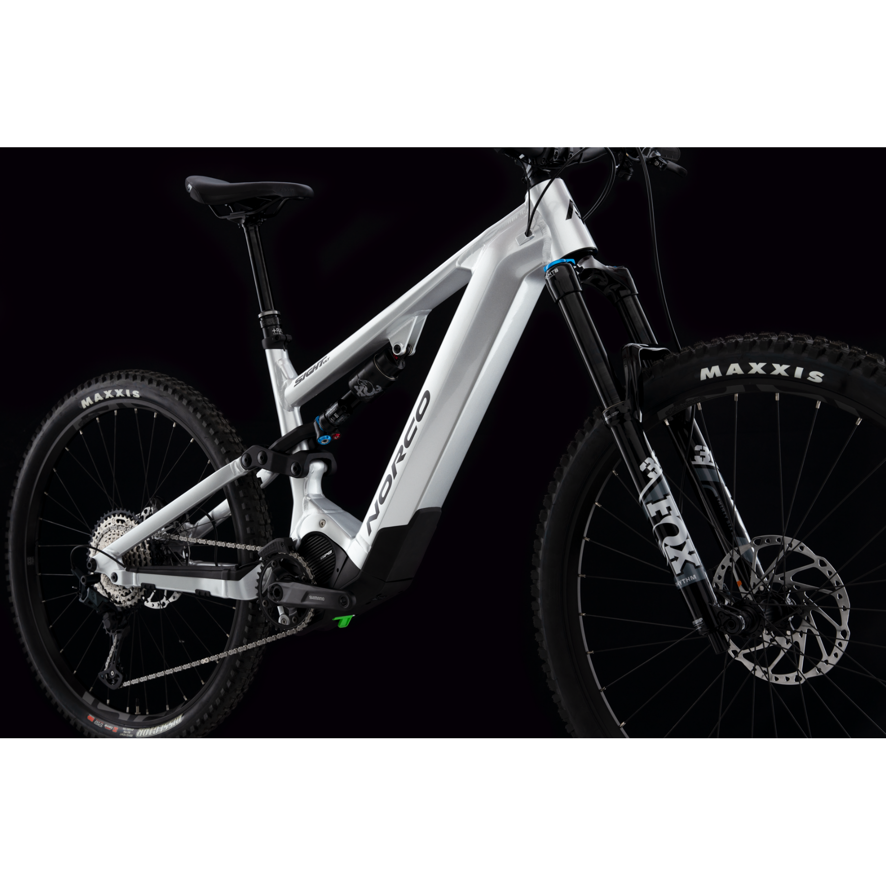 Norco Sight VLT A1 Electric Dual Suspension Mountain Bike Silver/Black