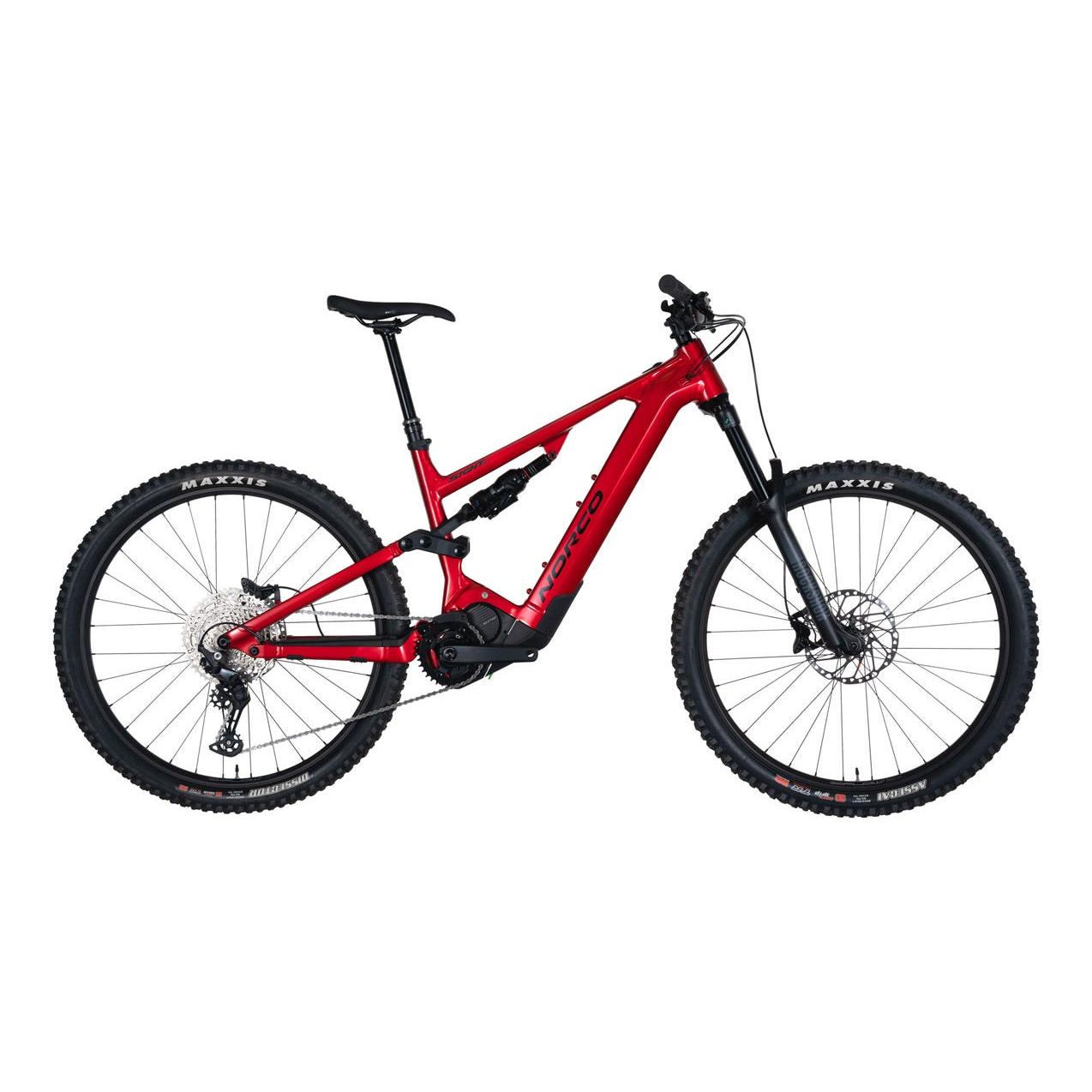 Norco Sight VLT A2 Electric Dual Suspension Mountain Bike Red/Black