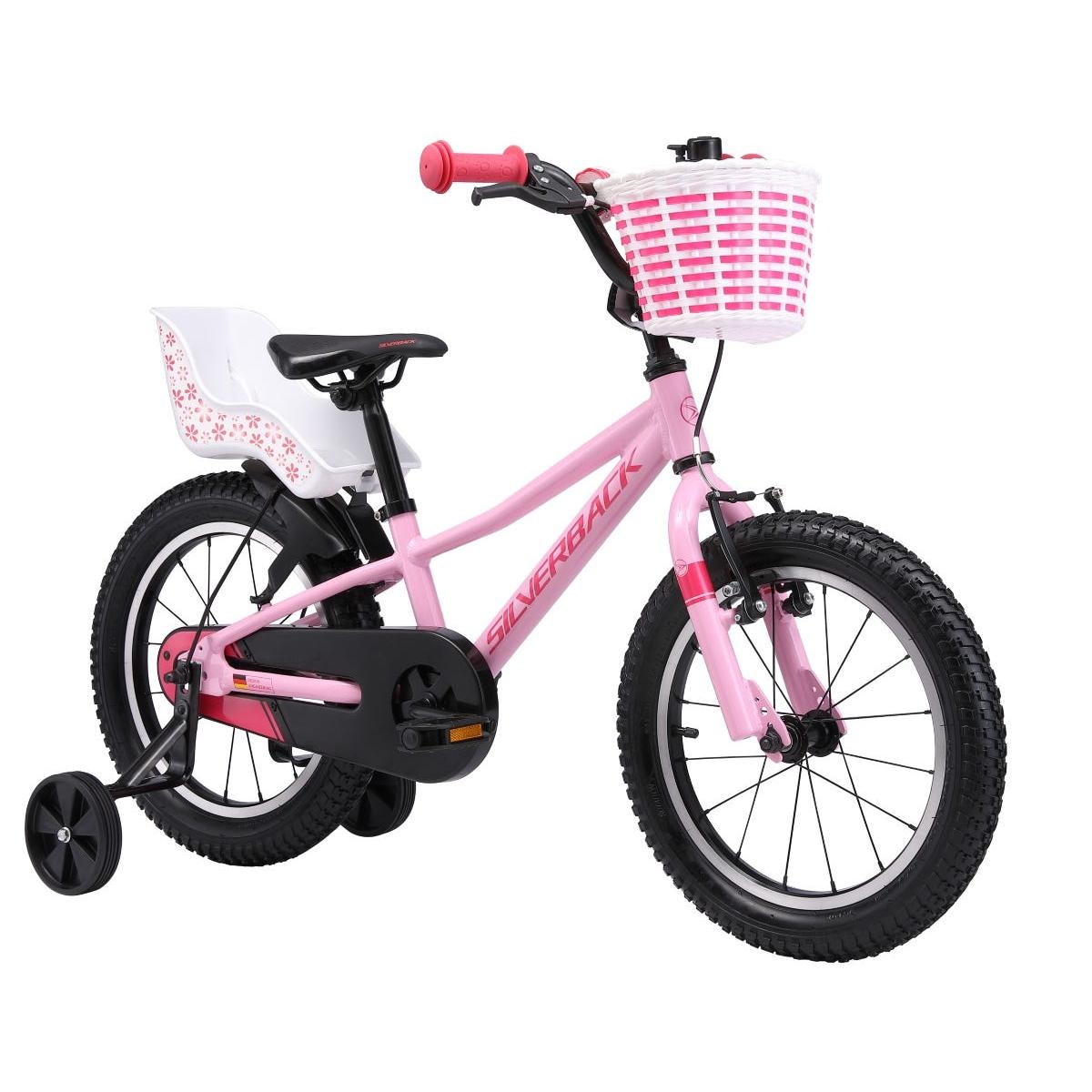 Silverback Skid 16'' Kids Bike Pink Coral