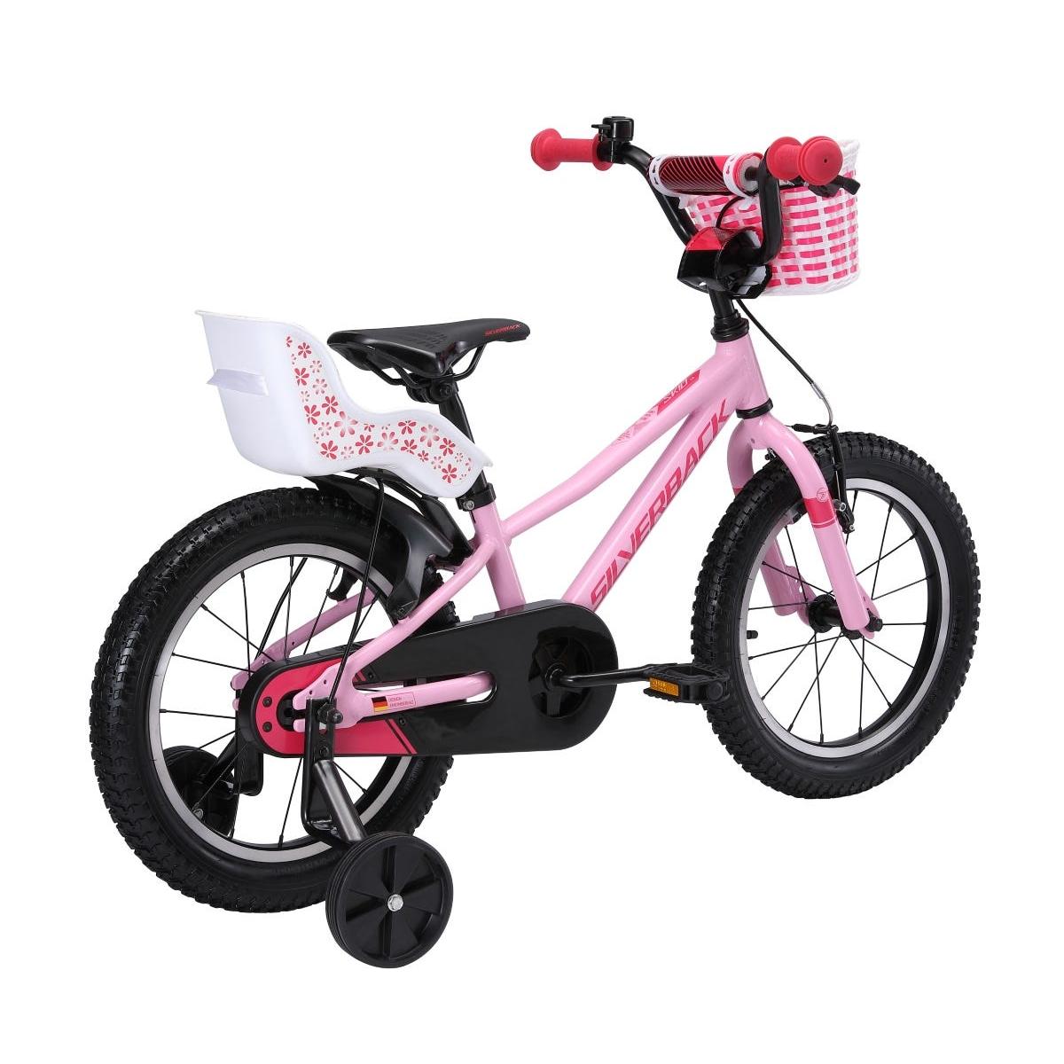 Silverback Skid 16'' Kids Bike Pink Coral