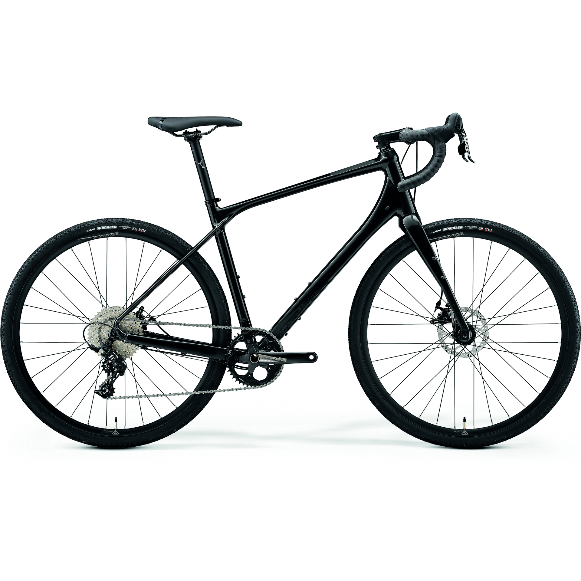 gravel bike schwarz matt Merida Silex 300 Gravel Bike Glossy Black/Matt Black – 99 Bikes