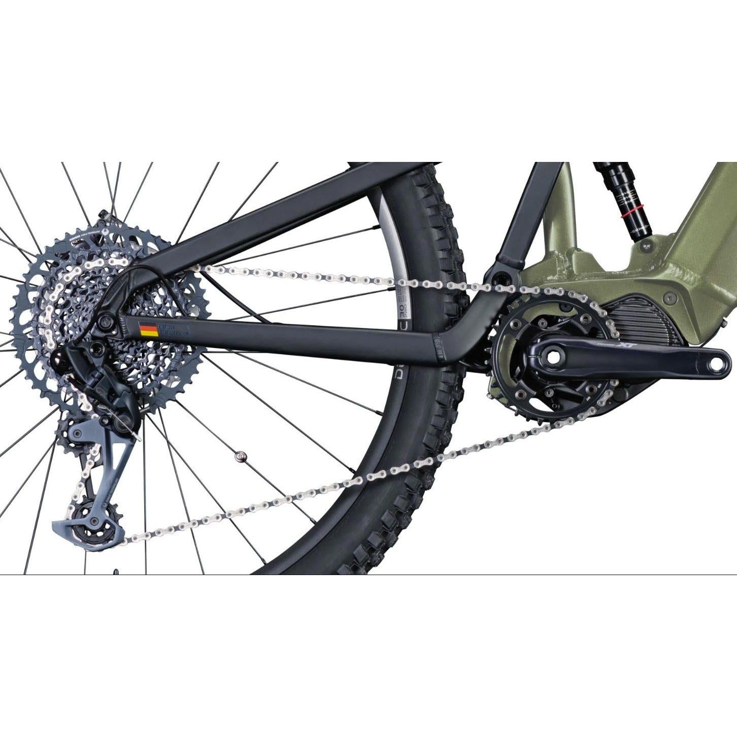 Silverback S-Electro AL2 Elite Electric Mountain Bike Khaki Green/Black