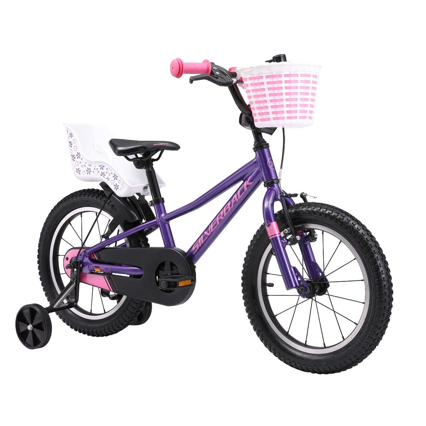 Silverback Skid 16 Kids Bike Berry Pink