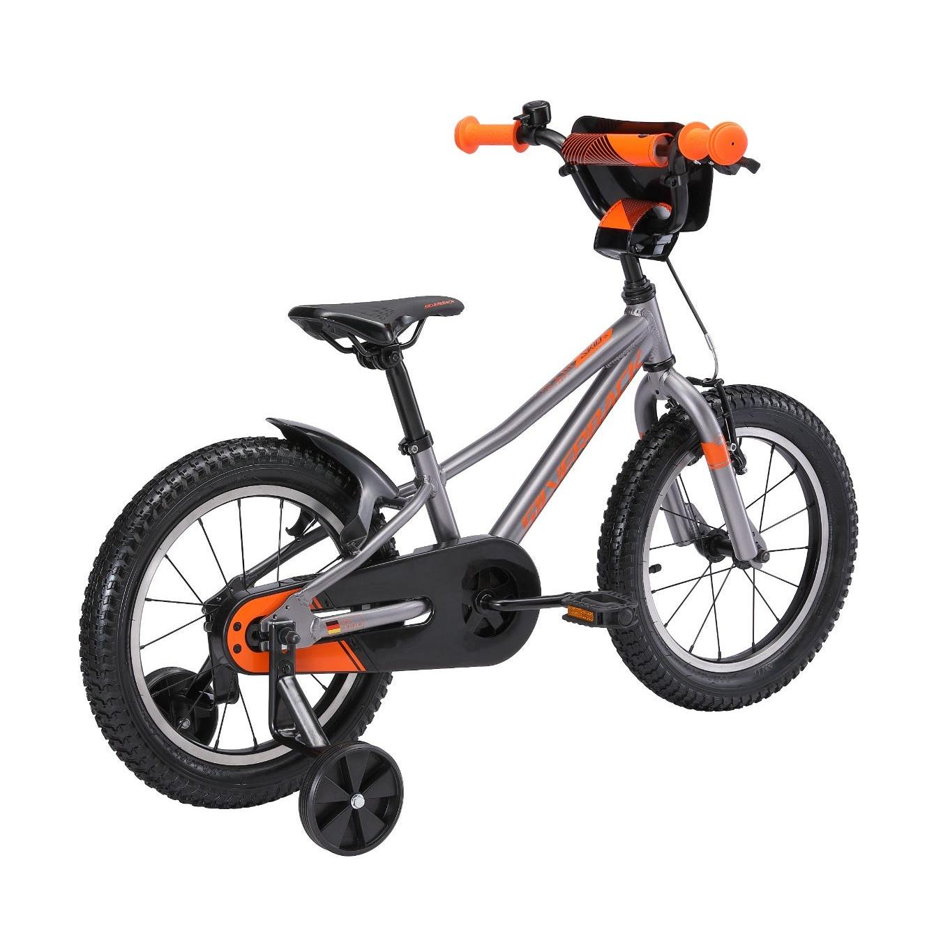 Silverback Skid 16 Kids Bike Silver Orange