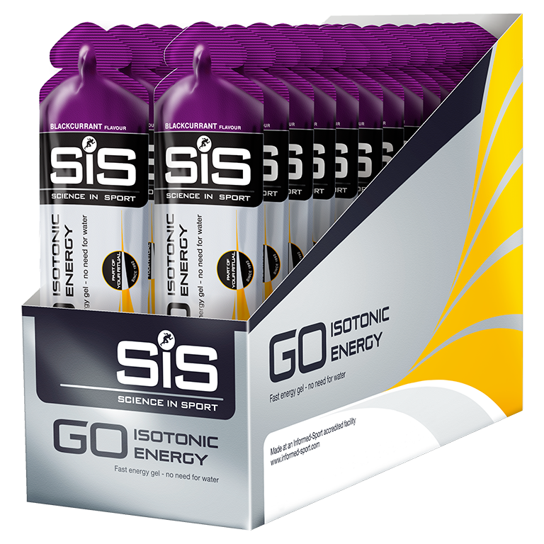 SIS GO Isotonic Energy Gels Blackcurrant (Single 60ml)