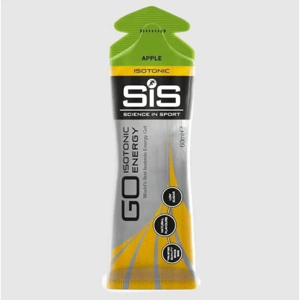 Sis Go Plus Isotonic Energy Gels Apple 60ml