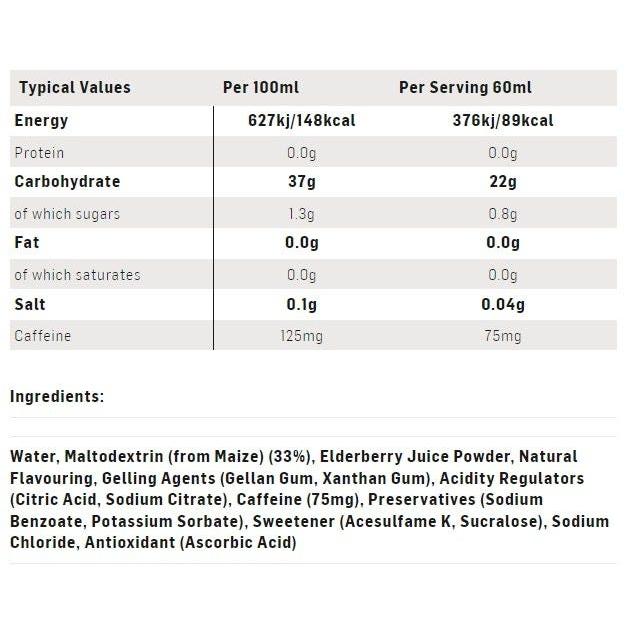 SIS Go Energy Plus Caffeine Energy Gel 60ML Berry