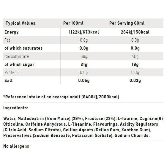 SIS Beta Fuel Plus Nootropics Gel Apple 6x 60ml Sachet