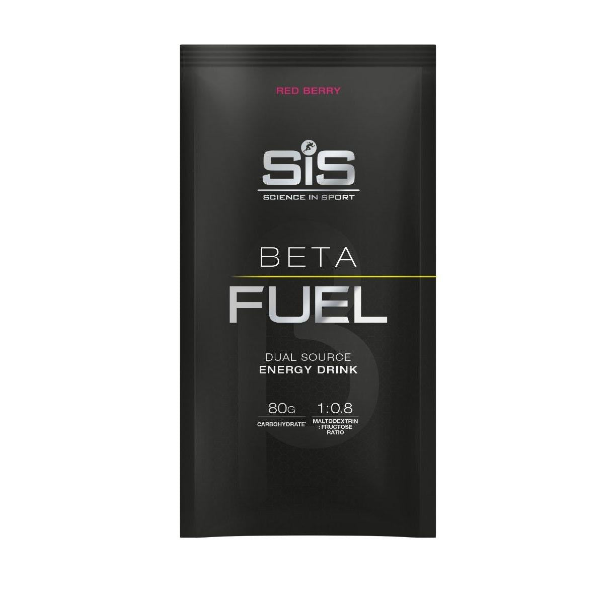 SIS Beta Fuel 80 Energy Drink Sachet Red Berry