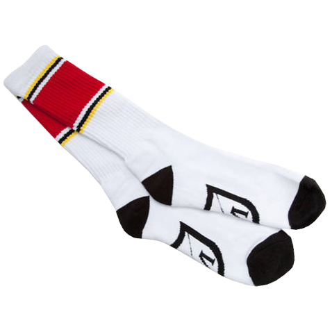 S & M Retrograde Socks White