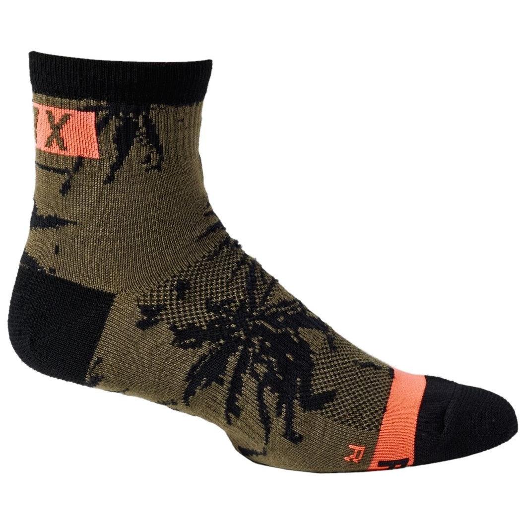 FOX Flexair Merino 4'' Socks Olive Green