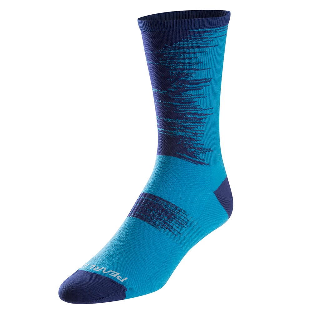 Pearl Izumi Elite Tall Socks Blue Streamline