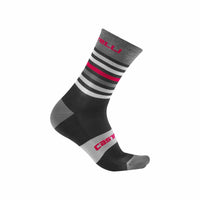 Castelli Gregge 15 Socks Black/Red