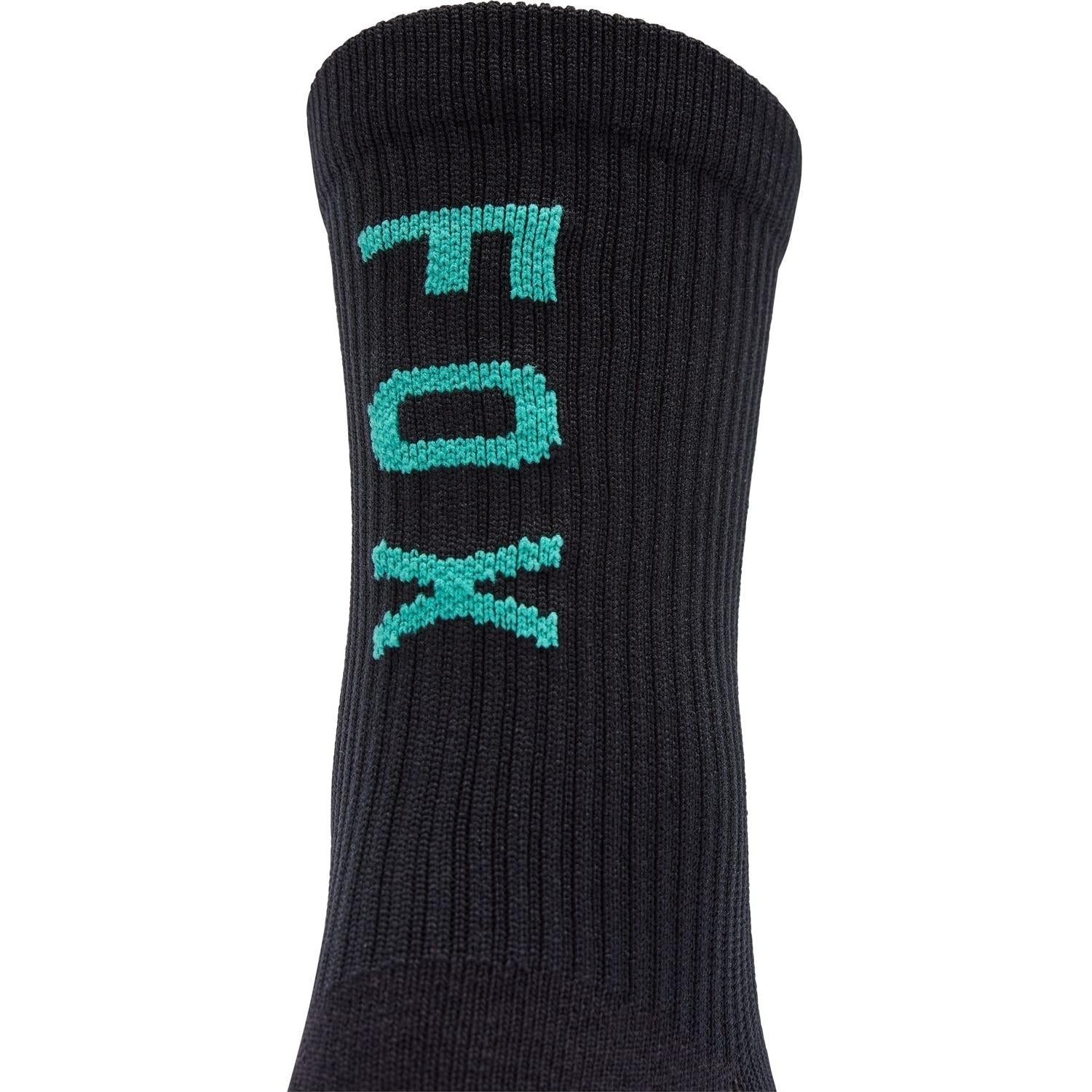 Fox Ranger 6'' Sock Black/Aqua 2025