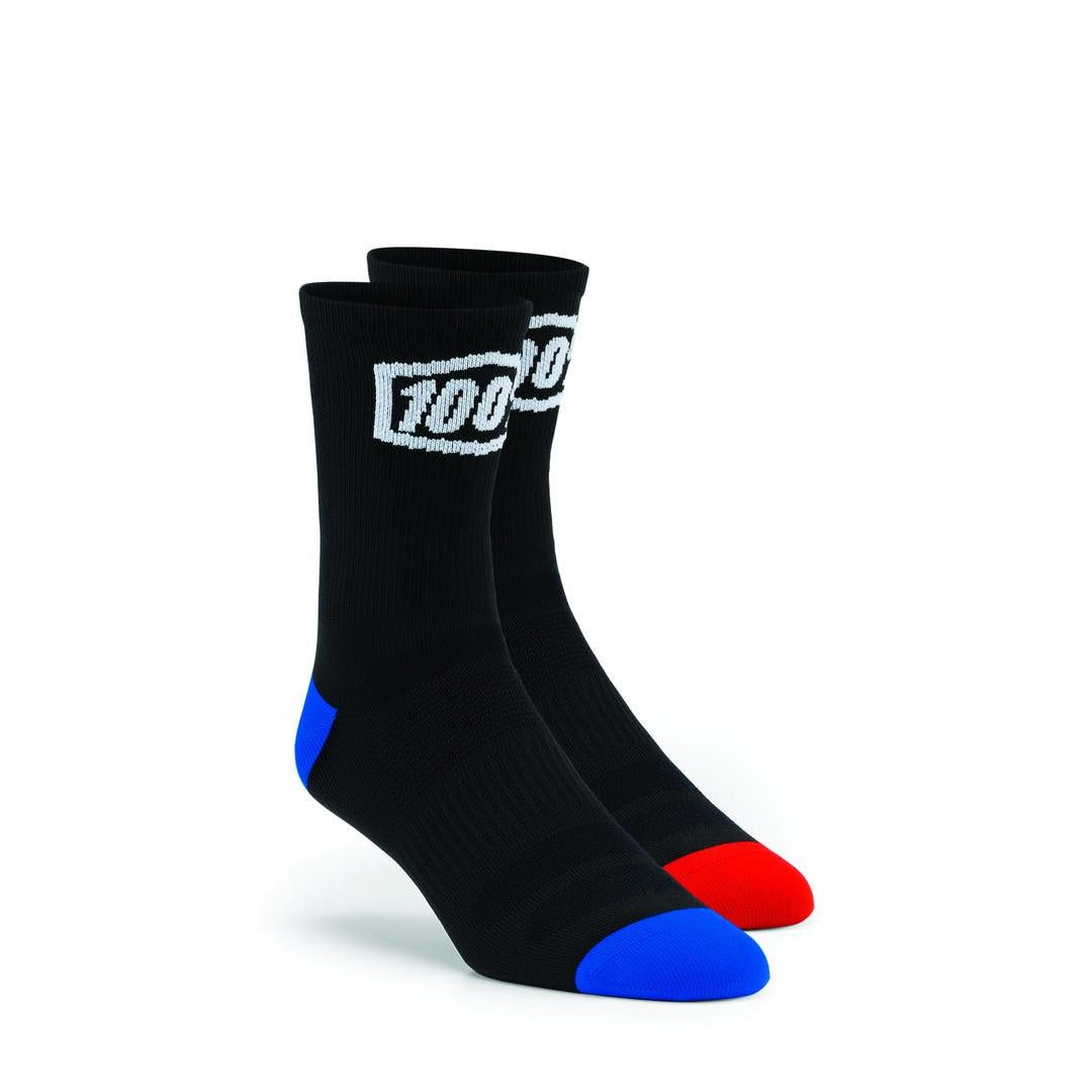 100% TERRAIN Performance MTB Socks Black