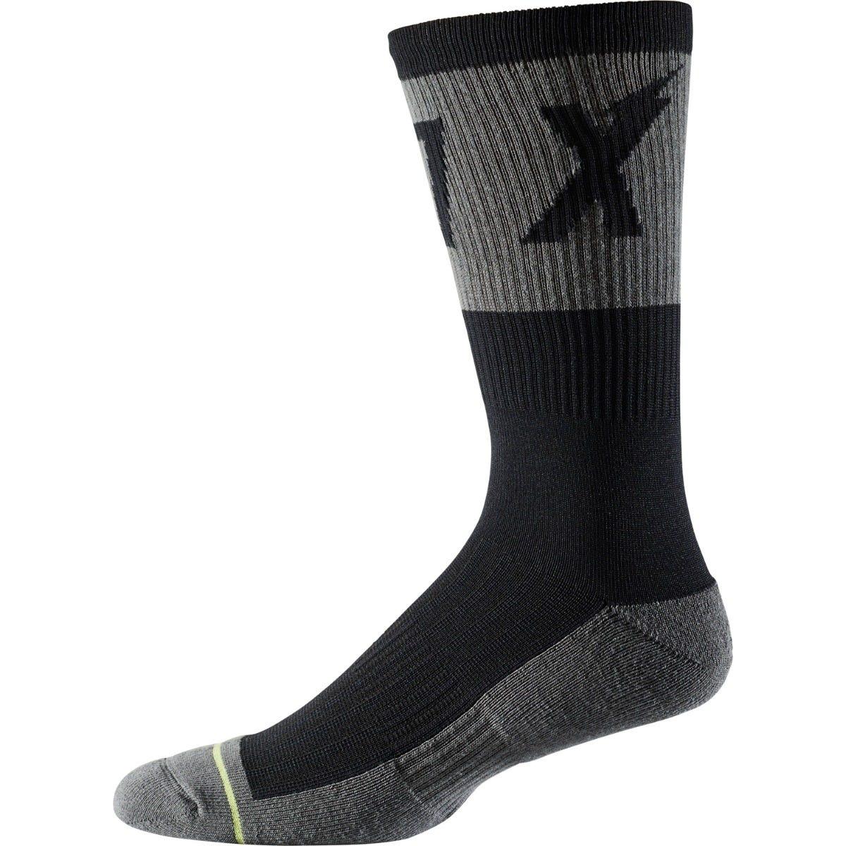 FOX Trail Cushion 8" Socks Black