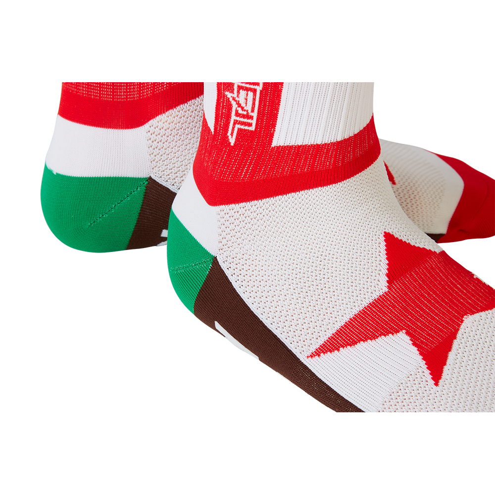 O'Neal MTB Performance Socks California Red/White/Brown