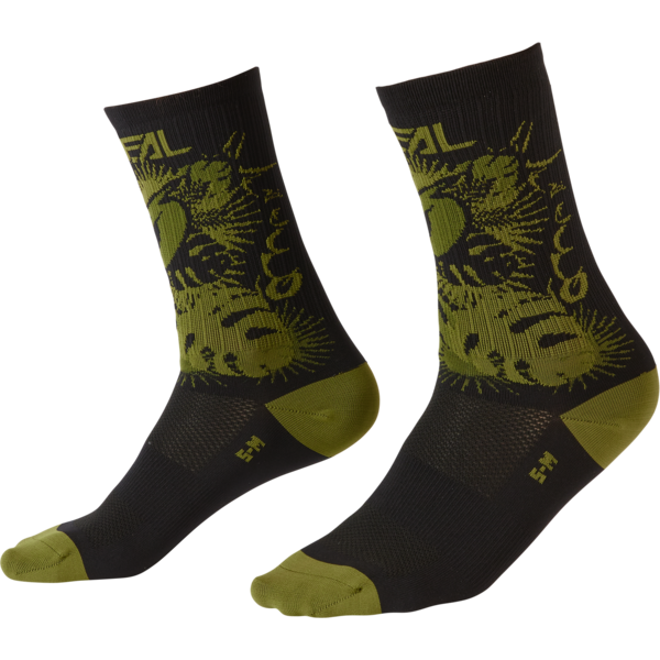O'Neal MTB Performance Socks Plant Black/Green
